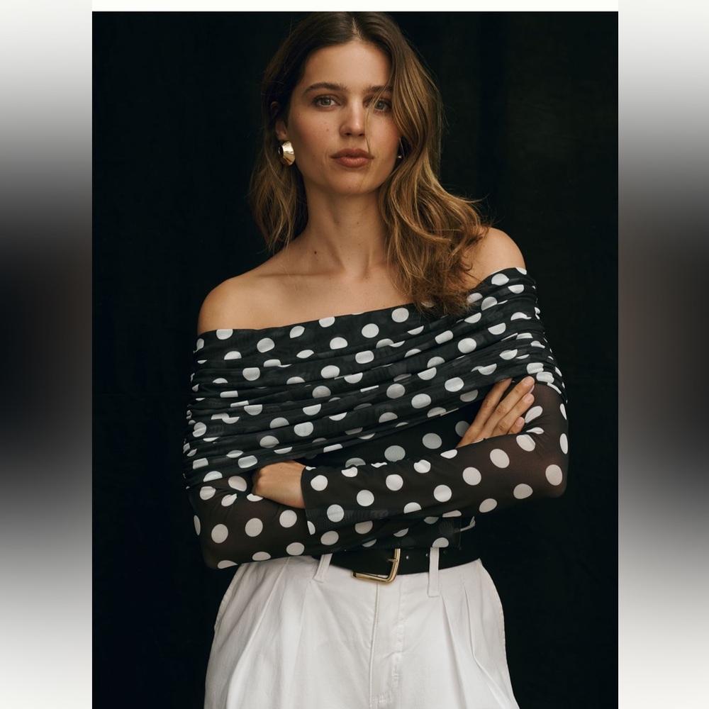 AFRM Polka Dot Maxine Bodysuit